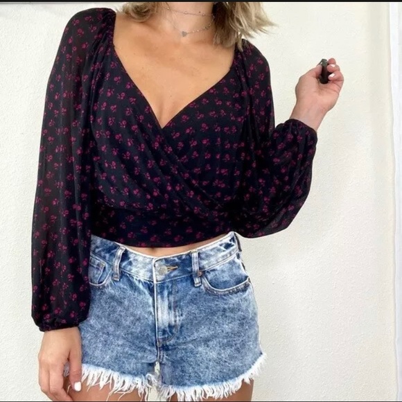 Free People Sweetie Pie Blouse Small NWT - Picture 2 of 8